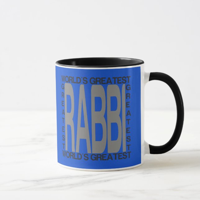 Worlds Greatest Rabbi Mug (Right)