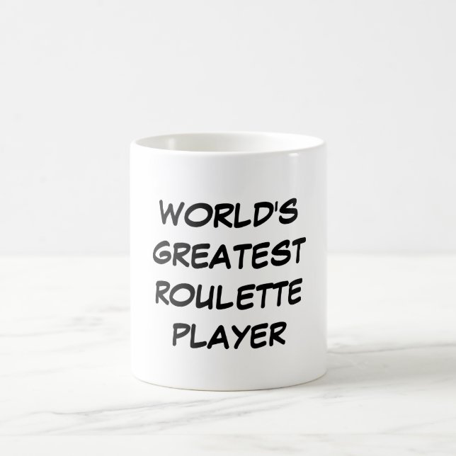 "World's Greatest Roulette Player" Mug (Center)