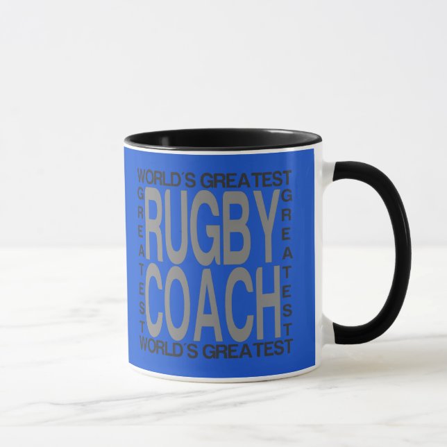 Worlds Greatest Rugby Coach Mug (Right)