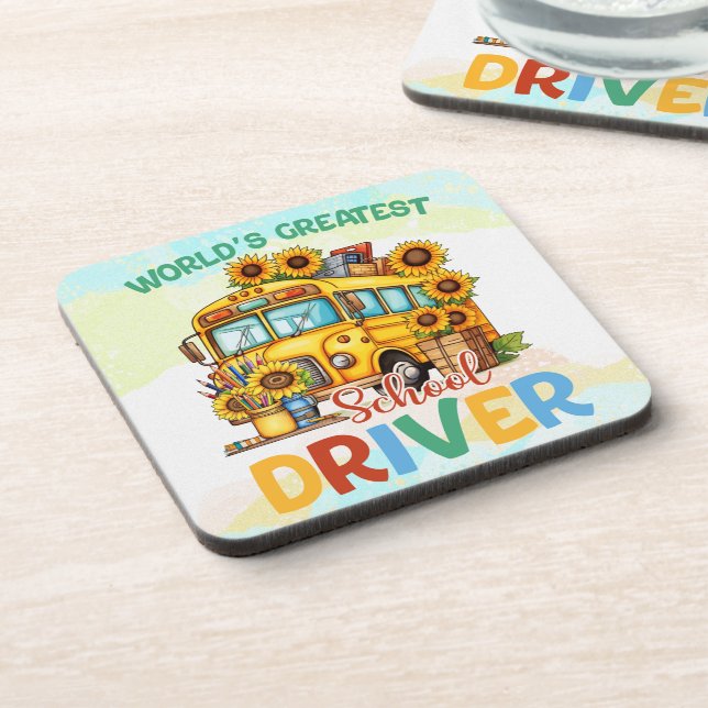 World's Greatest School Bus Driver Coaster (Left Side)