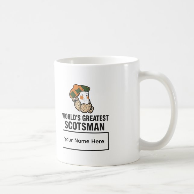 World's Greatest Scotsman Personalized Mug (Droite)