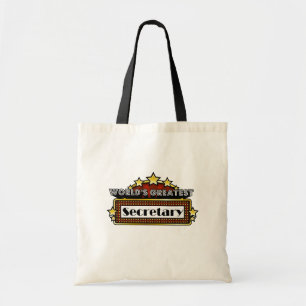 World's Greatest Secretary Tote Bag