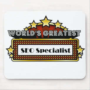 World's Greatest SEO Specialist Mouse Pad