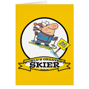 WORLDS GREATEST SKIER MEN CARTOON