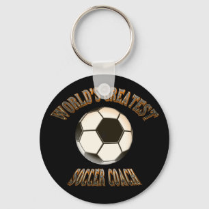 World's Greatest Soccer Coach Keychain