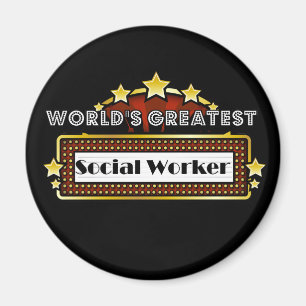 World's Greatest Social Worker Magnet