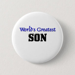 World's Greatest Son 2 Inch Round Button