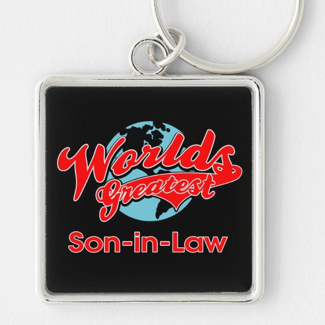 World's Greatest Son-in-Law Keychain (Front)