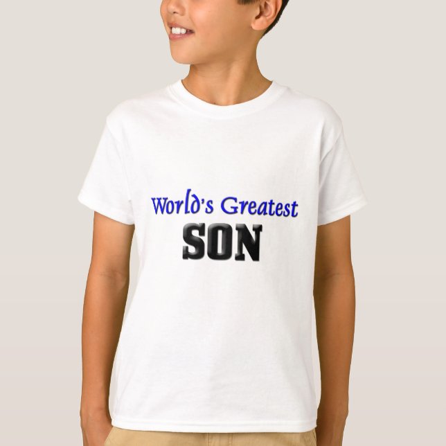 World's Greatest Son T-Shirt (Front)