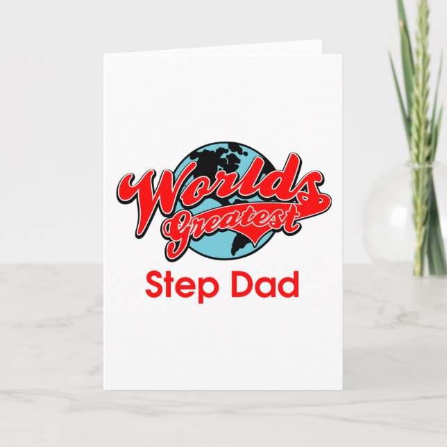 World's Greatest Step Dad Card (Front)