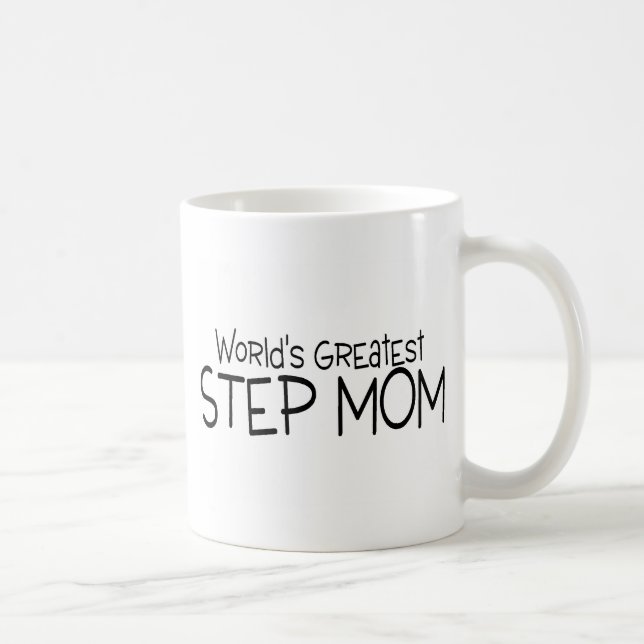 Worlds Greatest Step Mom Coffee Mug (Right)
