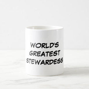 "World's Greatest Stewardess" Mug