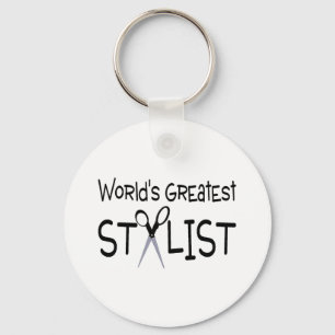 Worlds Greatest Stylist Keychain