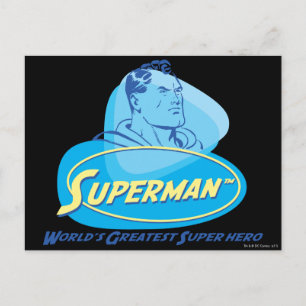 World's Greatest Super Hero Postcard
