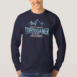 World's Greatest Tobogganer Cute T-Shirt