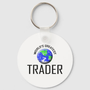 World's Greatest Trader Keychain