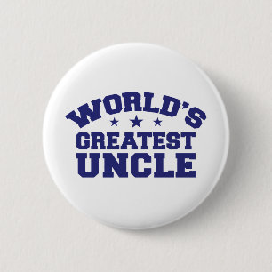 World's Greatest Uncle 2 Inch Round Button