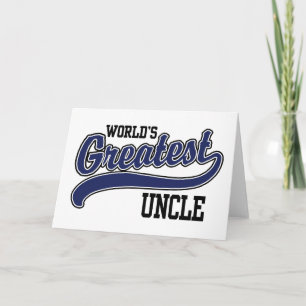 World's Greatest Uncle Card