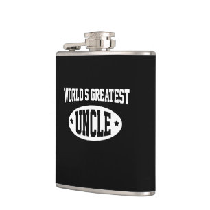 World's Greatest Uncle Hip Flask