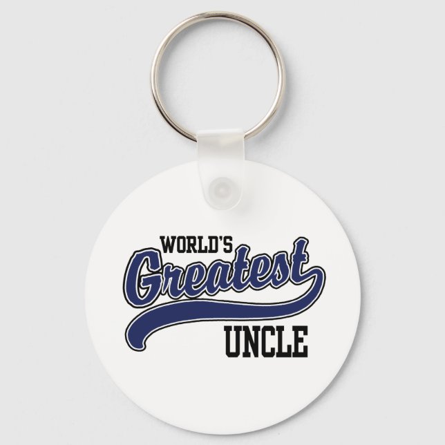 World's Greatest Uncle Keychain (Front)