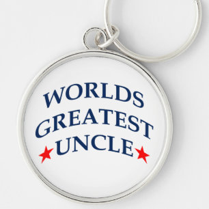 Worlds Greatest Uncle Keychain