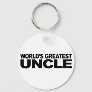 World's Greatest Uncle Keychain