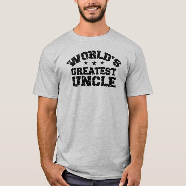 World's Greatest Uncle T-Shirt (Front)
