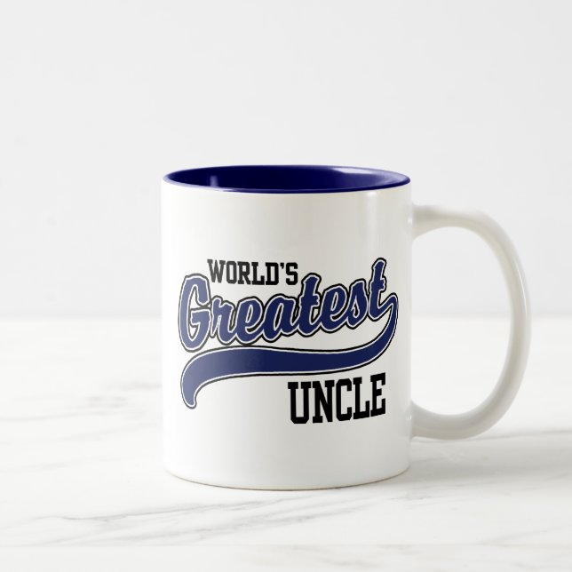 World's Greatest Uncle Two-Tone Coffee Mug (Right)