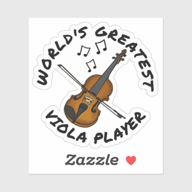 World's Greatest Viola Player, Violist Funny (Sheet)