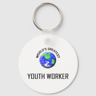 World's Greatest Youth Worker Keychain