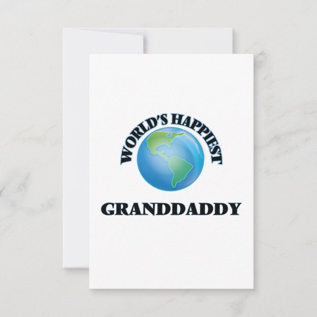 World's Happiest Granddaddy (Front)