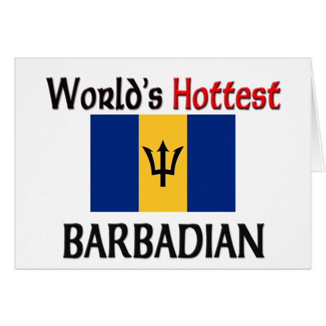 World's Hottest Barbadian (Front Horizontal)