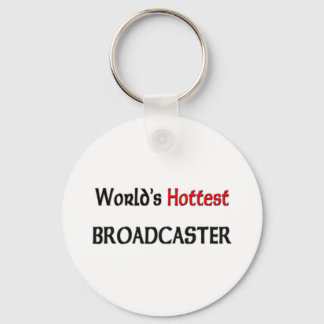 Worlds Hottest Broadcaster Keychain
