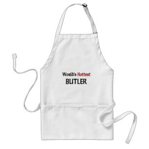 Worlds Hottest Butler Standard Apron