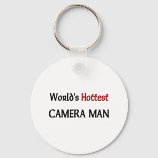 Worlds Hottest Camera Man Keychain