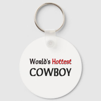 Worlds Hottest Cowboy Keychain