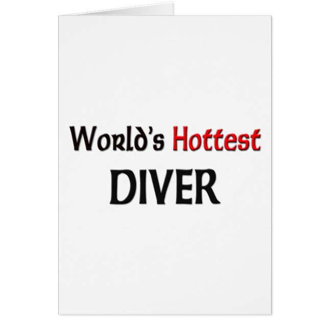 Worlds Hottest Diver (Front)