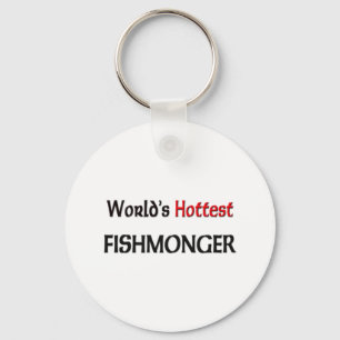 Worlds Hottest Fishmonger Keychain