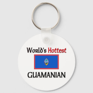 World's Hottest Guamanian Keychain
