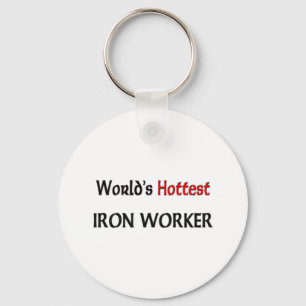 Worlds Hottest Iron Worker Keychain