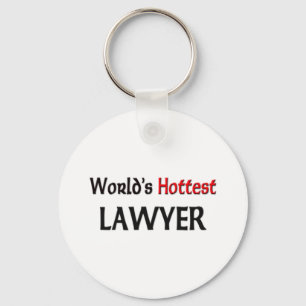 Worlds Hottest Lawyer Keychain