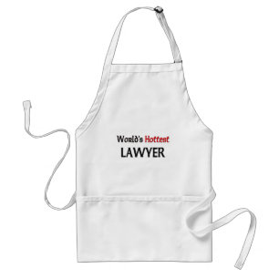 Worlds Hottest Lawyer Standard Apron