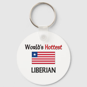World's Hottest Liberian Keychain