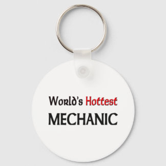 Worlds Hottest Mechanic Keychain
