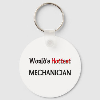 Worlds Hottest Mechanician Keychain