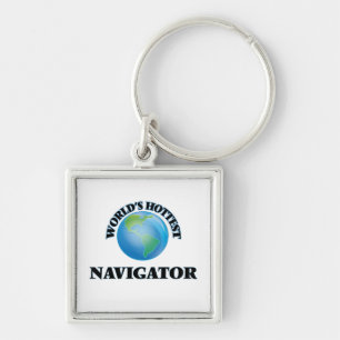 World's Hottest Navigator Keychain
