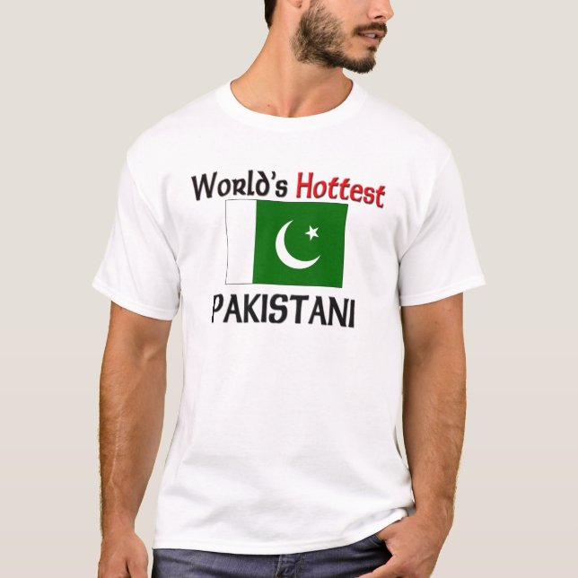 World's Hottest Pakistani T-Shirt (Front)