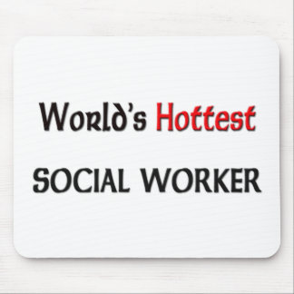 Worlds Hottest Social Worker Mouse Pad