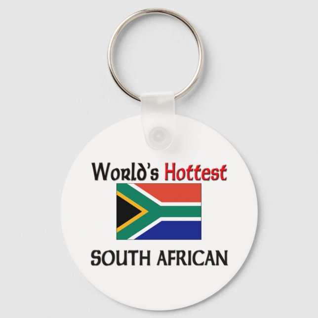 World's Hottest South African Keychain (Front)