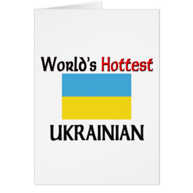 World's Hottest Ukrainian (Front)